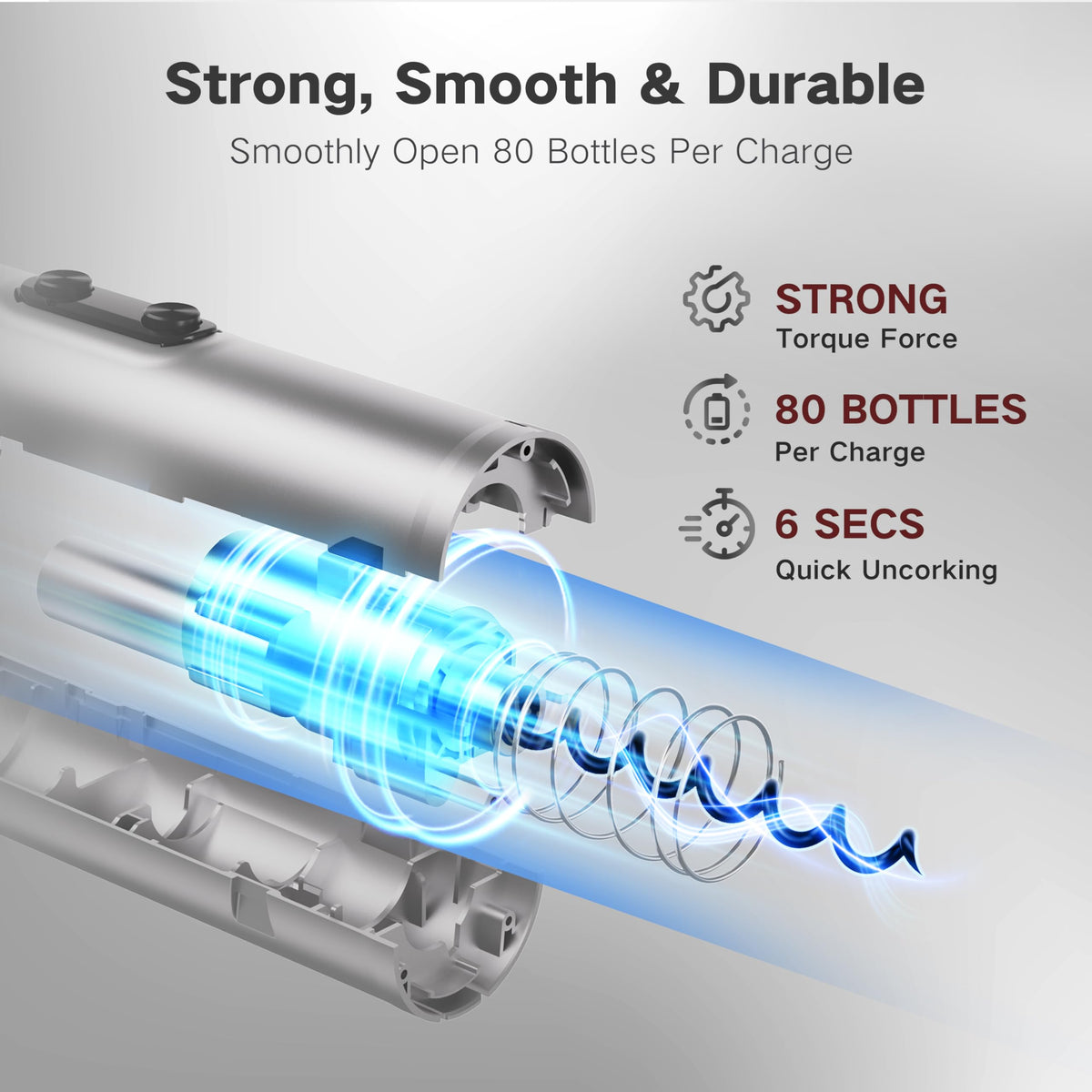 BABONIR wine aerator pourer in action enhances aroma and flavor