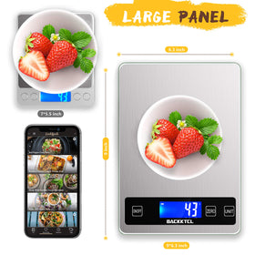 BACK KTCL Cooking Master tempered glass surface for easy cleaning after use