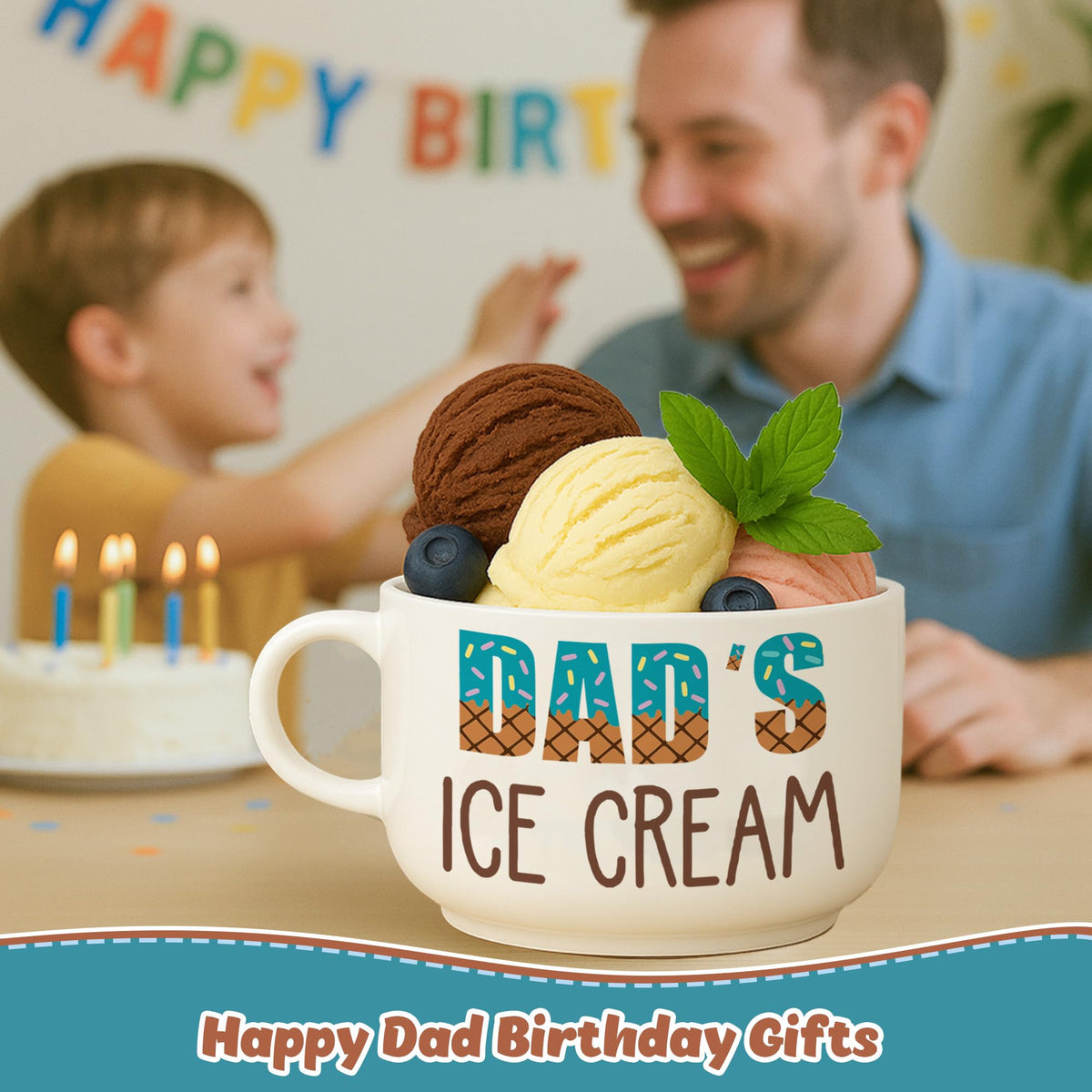 BackURyear ice cream night setup highlighting family fun.