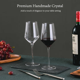 BACLIFE daily use wine glass supports comfortable, casual sipping