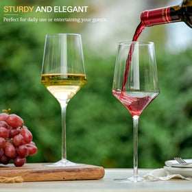 BACLIFE gift ready wine glasses ideal for Mother's Day and celebrations
