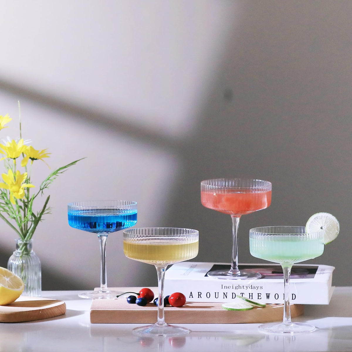 BACLIFE margarita serving glass elevates presentation and flavor experience