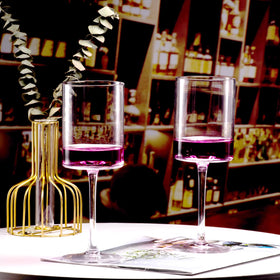 BACLIFE 100% leadless crystal glass for clarity and durability