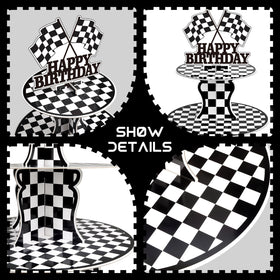 BACUTHY waterproof cardboard cupcake stand keeps cupcakes elevated during events