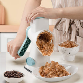 Badelite food grade plastic and stainless steel blades ensure sturdy performance.
