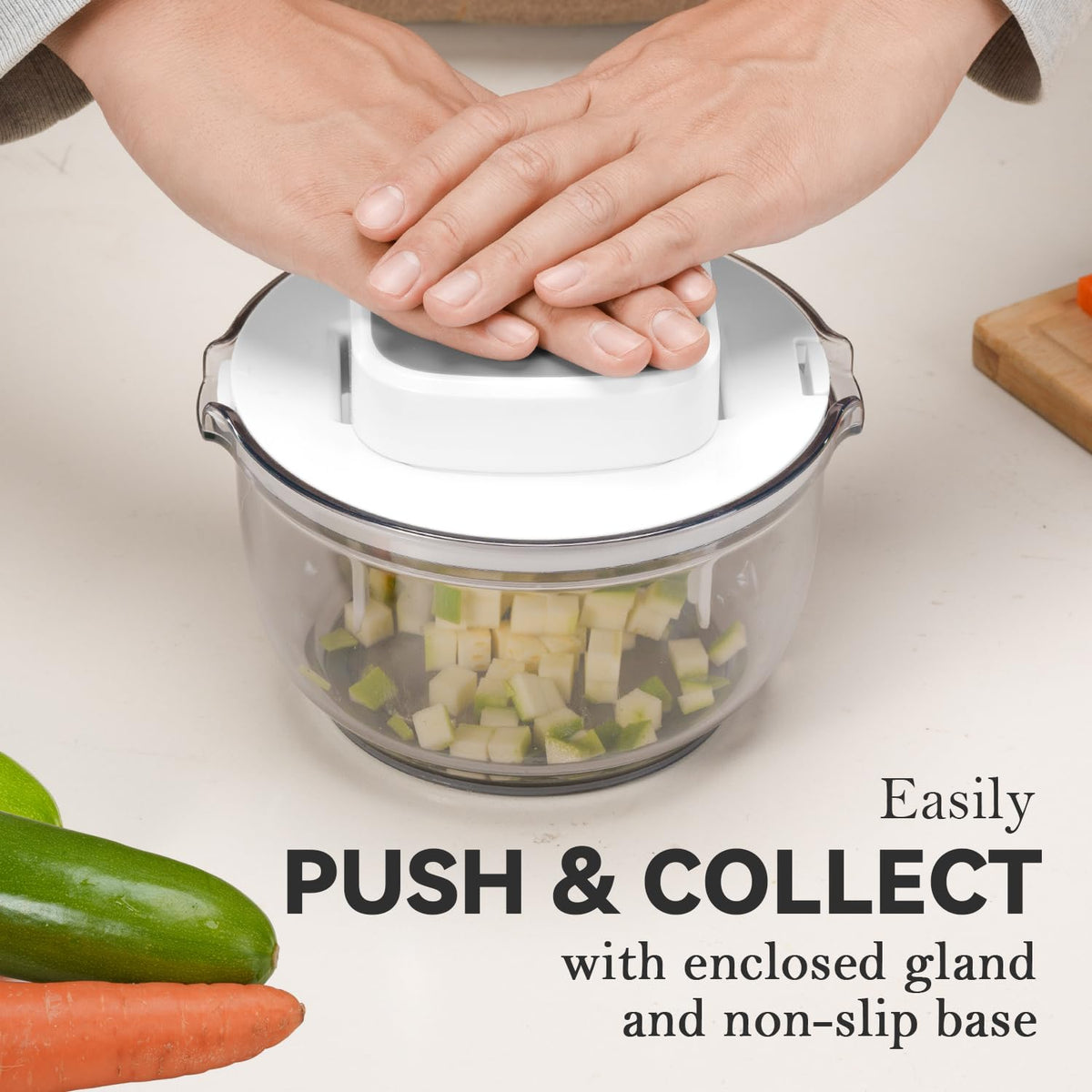 Badelite Blade set is dishwasher safe for quick cleanup.