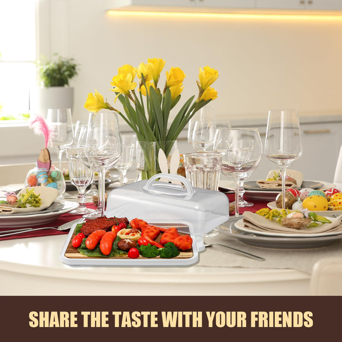 Baderke versatile tray doubles as mini charcuterie board for snacks