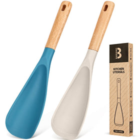 Badiano silicone cooking spoon with heat resistance for high-heat stirring and serving