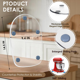 Baemin extender glide pads base protects mixer and countertop during use