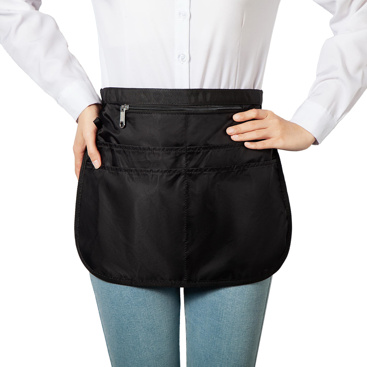Bafelia lightweight barber apron offering all-day comfort