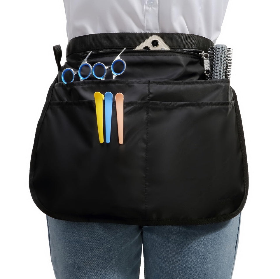 Bafelia small barber apron with 5 pockets for organized tool storage