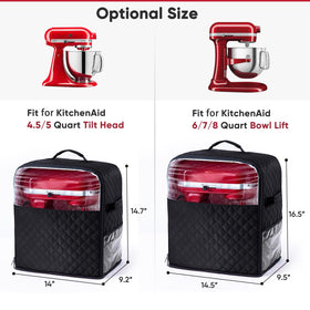 BAGSPRITE appliance slider base helps glide a heavy mixer for easy repositioning.