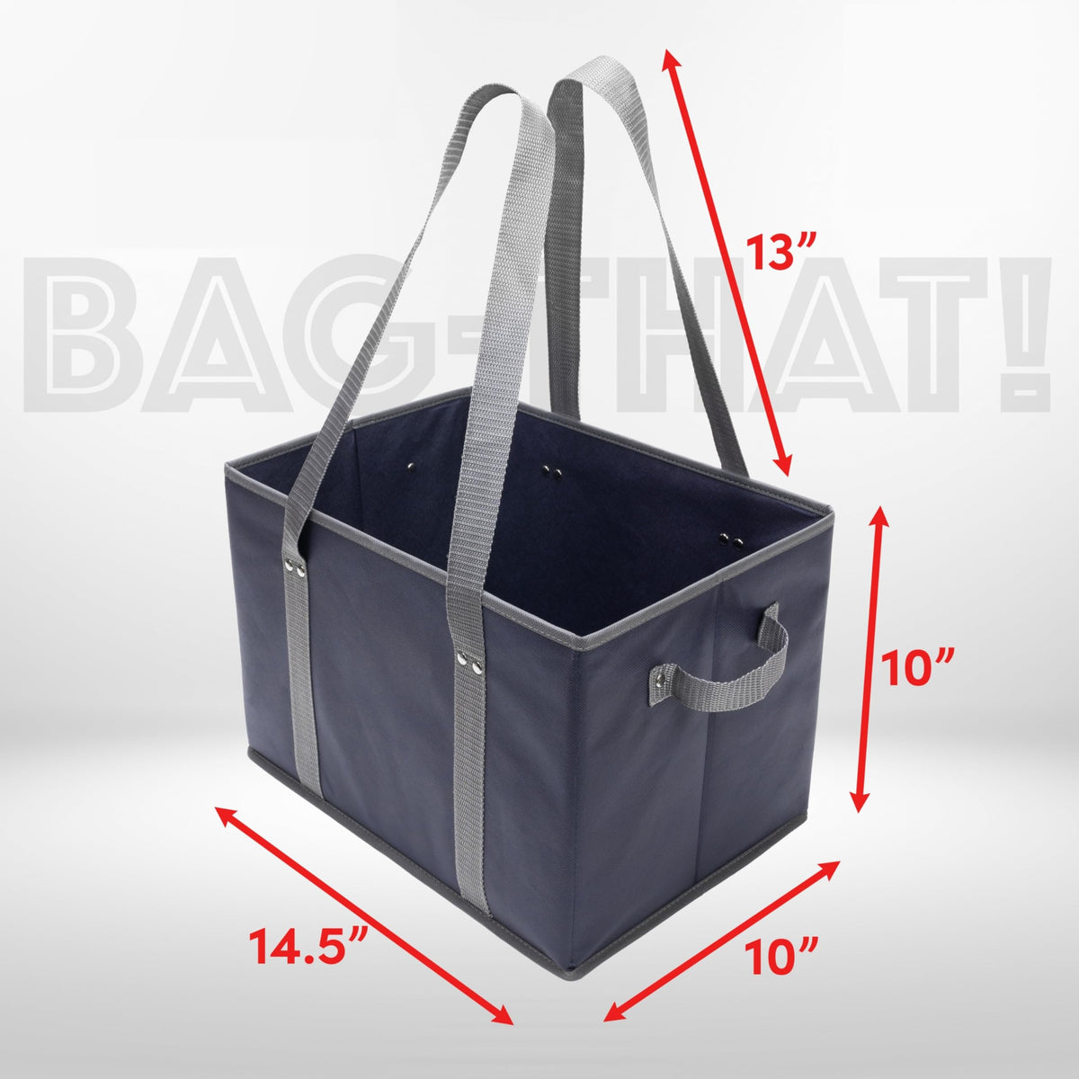 BAG-THAT! 4pk folds flat for easy storage and quick cleaning