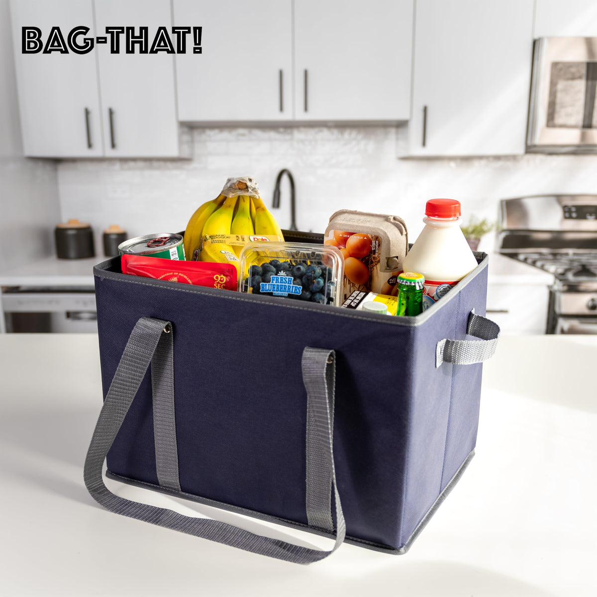 BAG-THAT! 4pk eco-friendly bags made with recycled materials