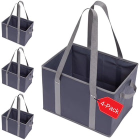 BAG-THAT! 4pk stands open for effortless packing during grocery trips