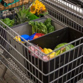 BAG-THAT! 4pk acts as a practical trunk organizer for groceries and gear