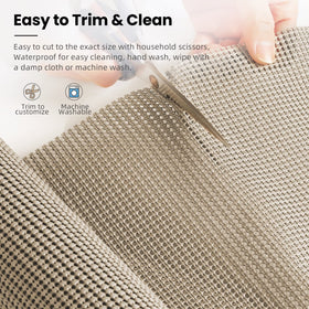 BAGAIL Basics easy-cut grid design lets you tailor fit quickly