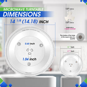 Bagean heat-resistant tempered glass microwave plate