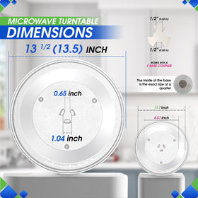 Tempered glass surface resists heat, ideal for frequent reheating.