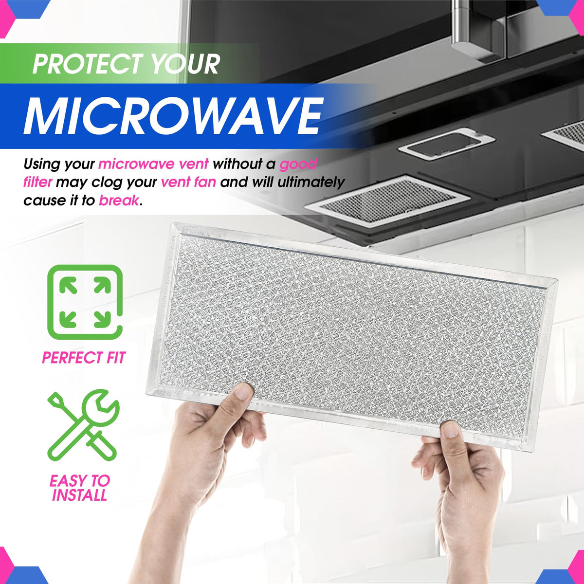 Bagean kitchen vent-hood scene suggests improved air flow and grease control.