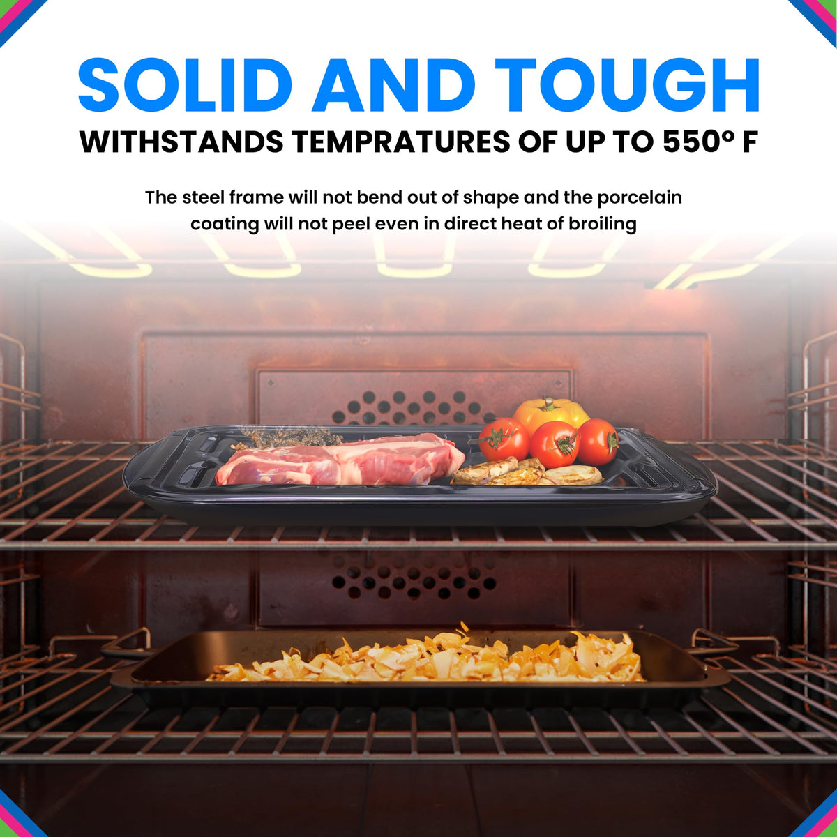 Bagean broiler pan design supports universal fit across brands