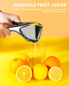 Bagrox Lemon Squeezer durable stainless steel construction resists bending and wear.