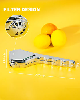 Bagrox Lemon Squeezer folded-flat design saves space in any kitchen drawer.