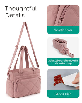BAGSMART insulated lunch bag ideal for outdoor use and picnics.
