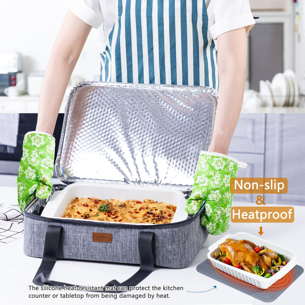 BAGSPRITE collapsible design for compact storage in kitchen or car