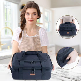 BAGSPRITE heat-resistant mat included doubles as counter mat and baking surface.