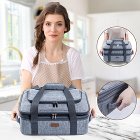 BAGSPRITE heat-resistant mat on counter doubles as a baking surface