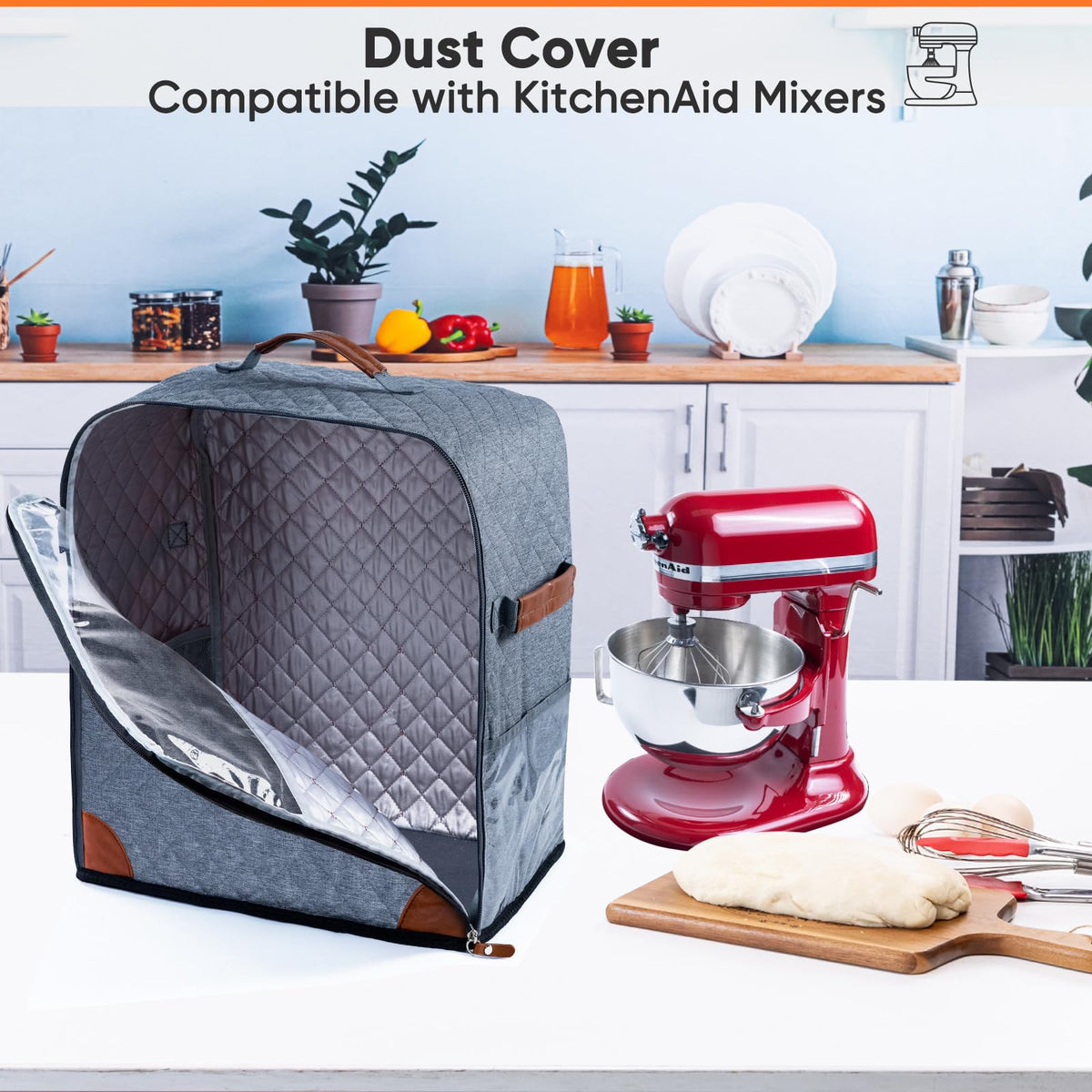 BAGSPRITE keeps mixer dust-free when not in use