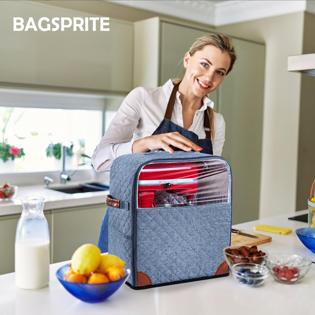 BAGSPRITE modern kitchen design adds a stylish accent
