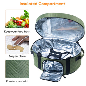 BAGSPRITE bag features dual handles for comfortable transport.