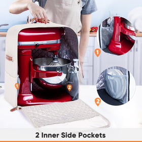 BAGSPRITE two-size compatibility for 4.5/5 qt and 6/7/8 qt mixers