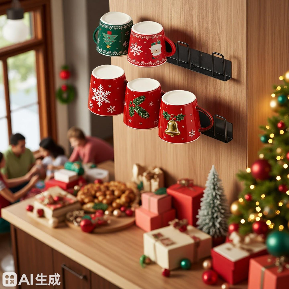 BAIEUEJO no-drill install sticks firmly to smooth surfaces.