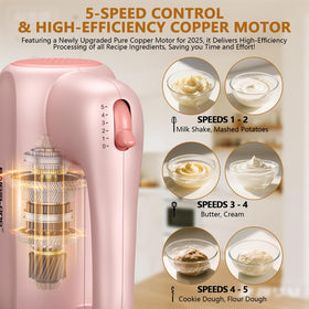 BAIGELONG copper motor delivering steady mixing power