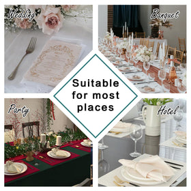 Bailarina durable kitchen napkins resist wrinkles after wash.