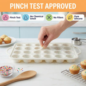 BAKE BOSS BPA-free silicone pans for safe, odor-resistant daily baking.