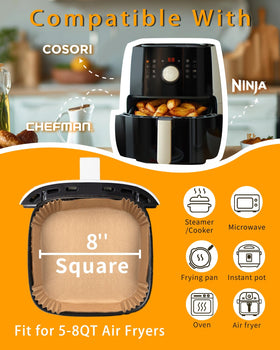 Bake Choice durable liners endure high heat for reliable cooking