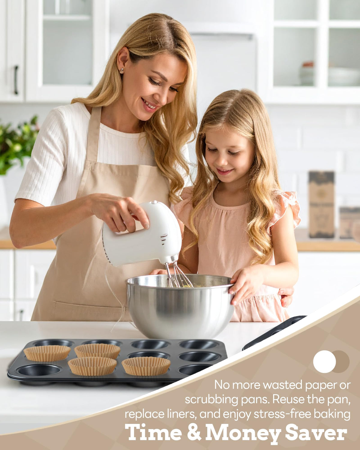 Bake Choice Even-Heat Distribution – promotes uniform browning and fluffy interiors