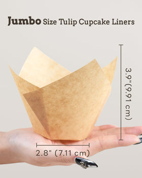 Bake Choice greaseproof liners ensure clean release and even browning