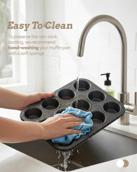 Bake Choice Oven-Safe up to 450F – sturdy pans for everyday treats