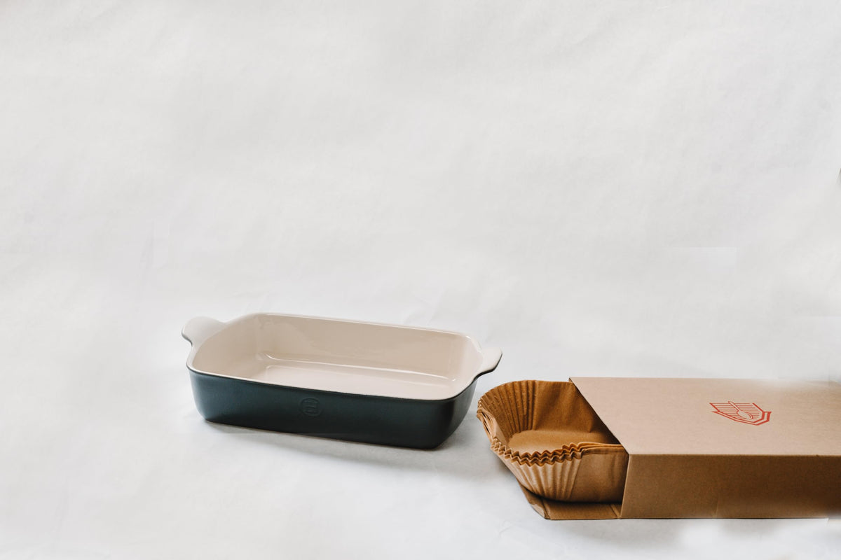 BakeBarn parchment withstands 450°F for even cooking without sticking.