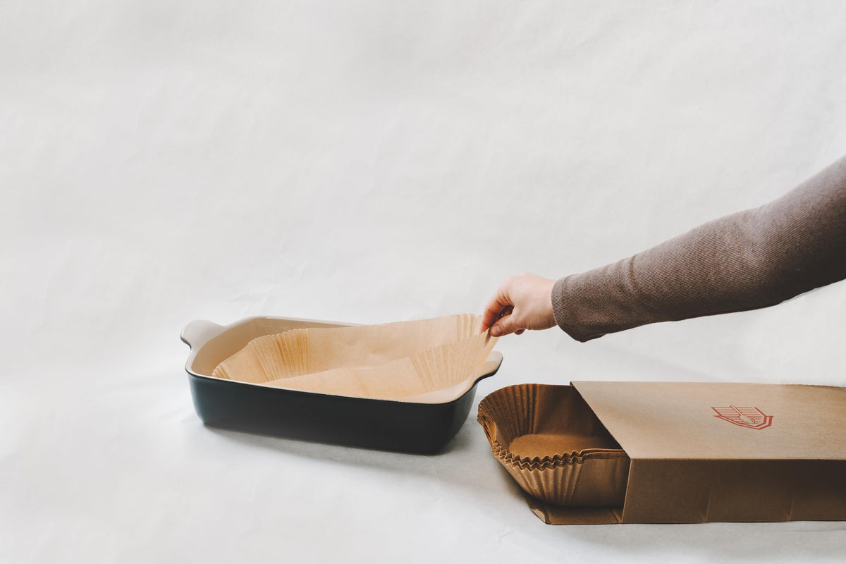 BakeBarn non-stick parchment is oven-safe and freezer-friendly.