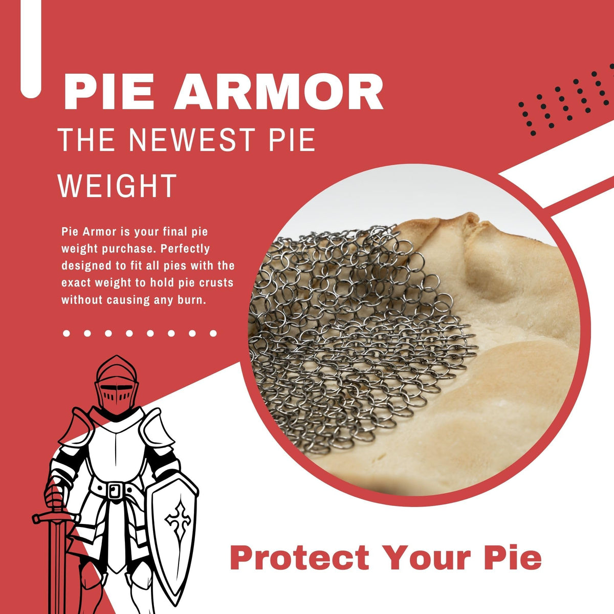 BakeBarn Pie Armor is easy to clean and reuse.