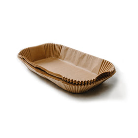 BakeBarn universal-fit parchment lines 9x13 pans for casseroles.