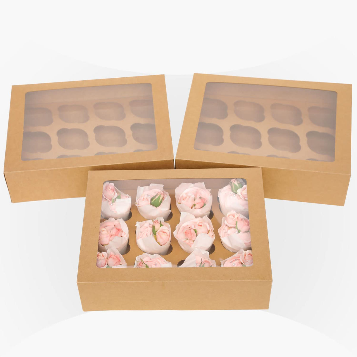 Bakepacker auto-pop-up design speeds up packaging and cleanup.