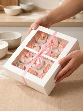 Bakepacker boxes stack neatly for easy storage.
