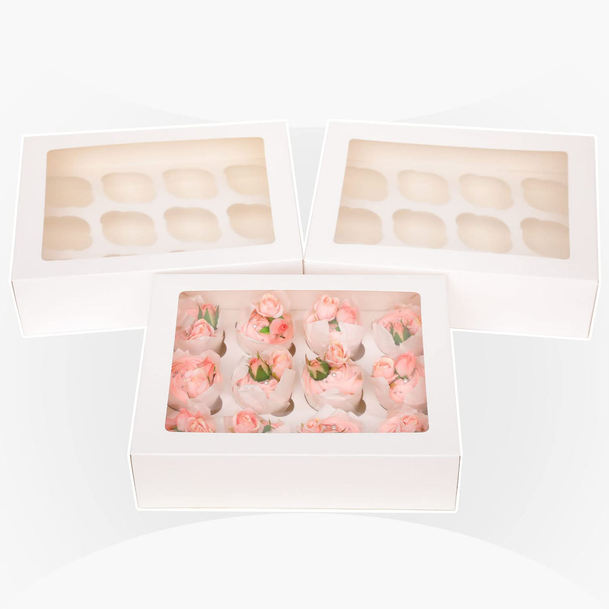 Bakepacker quick-assembly design saves time during busy bake sales.